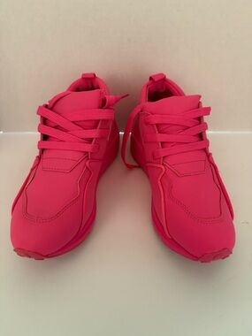 Steve Madden Women's Neon Pink Athletic Sneakers